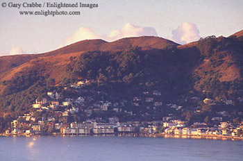 Sausalito, along the banks of Richardson Bay, Marin County, California