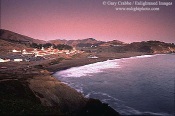 Evening Light over Rodeo Beach, Marin Headlands, Golden Gate National Recreation Area, Marin County, California