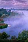 picture: Early Morning Solitude - Fisherman at the Lafayette Reservoir, Lafayette, Contra Costa County, California