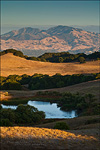 picture: Mount Diablo seen from Briones Regional Park, Contra Costa County, California