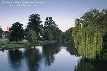 Morning light along the River Cam, Cambridge, England