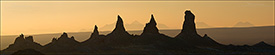 Picture: Morning light at the Trona Pinnacles, near Trona, California