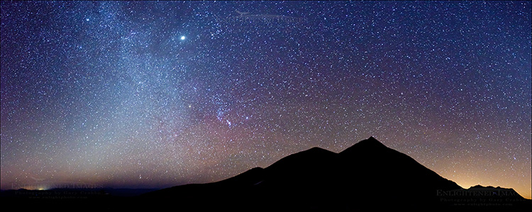 Panoramic Photo: Looking toward Gabbro Peak, above the East Lake and Green Lake Basin, Eastern Sierra, California