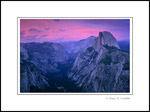 Photo: Evening light over Half Dome and Tenaya Canyon, from Glacier Point, Yosemite National Park, California