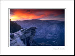 Photo: Sunset over Glacier Point and Yosemite Valley, Yosemite National Park, California