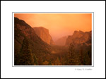 Picture: Rainstorm at sunset over Yosemite Valley, from Tunnel View, Yosemite National Park, California