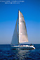 Photo: Sailboat enroute to Anacapa Island, Channel Islands National Park, Southern California Coast