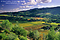 Overlooking Napa Valley in fall from Sterling Vineyards Winery, near Calistoga, Napa Valley, California