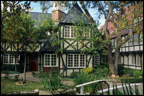 Photo: Wine Valley Inn, Danish style village of Solvang, Santa Barbara County, California