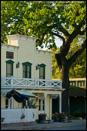 Photo: Downtown Los Olivos, Santa Barbara County, California