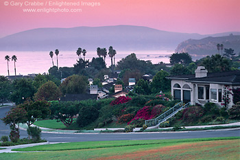 Morning light over San Luis Bay from Shell Beach, San Luis Obispo County, CALIFORNIA