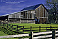 Wooden Barn and fence in hills above Dry Creek, Sonoma County, California