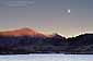 Moonrise over 1000 Island Lake, Ansel Adams Wilderness, Eastern Sierra, California