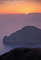 Picture: Sunset over the Pacific Ocean and Catalina Harbor, Catalina Island, California