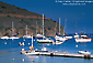 Picture: Boats anchored at Two Harbors, Catalina Island, California