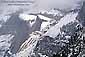 Winter storm on the wall of Yosemite Valley, Yosemite National Park, California