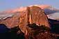 Sunset on Half Dome from Glacier Point, Yosemite National Park, California