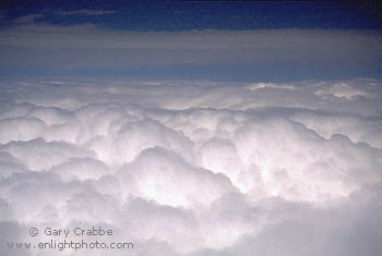 Stratocumulus clouds, Utah