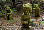 Picture: The Little People, redwood carvings from the story of Paul Bunyan, Trees of Mystery, Del Norte County, California