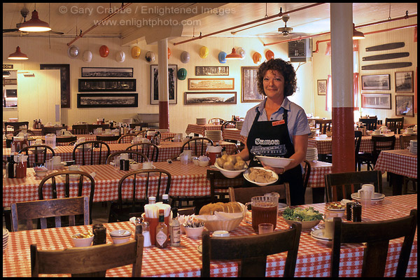 Photo: Samoa Cookhouse, Last lumbercamp cookhouse, Samoa Humboldt County, CALIFORNIA