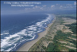 Picture: Aerial over Mad River Beach, near Arcata, Humboldt County, CALIFORNIA