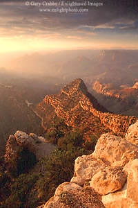 Sunset over the Grand Canyon from Grandview Point, Grand Canyon National Park, Arizona