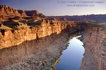 Colorado River Canyon from Navajo Bridge, Arizona