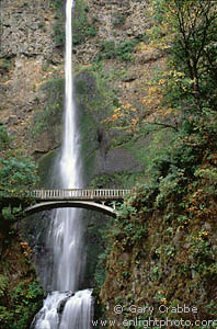 Multnomah Falls, Columbia River Gorge National  Recreation Area, near Portland, Oregon