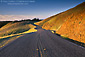 Picture: Twisting S-curves on two lane mountain road, Bolinas Ridge, Marin County, California Coast