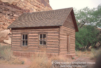 Old Schoolhouse, Fruita Historic District, Capitol Reef National Park, Southern Utah