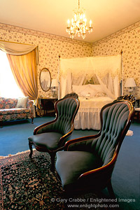 Image: Bedroom at the Seven Wives Bed & Breakfast Inn, St. George, Utah's Dixie, Utah