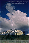 Teton Range dusted by first snowstorm of fall, Grand Teton Nat'l. Pk., WYOMING