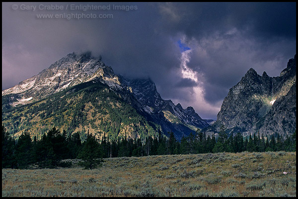 Photo: Teton Range dusted by first snowstorm of fall, Grand Teton National Park, Wyoming