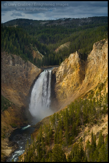 Photo: Lower Yellowstone Falls, Yellowstone National Park, Wyoming